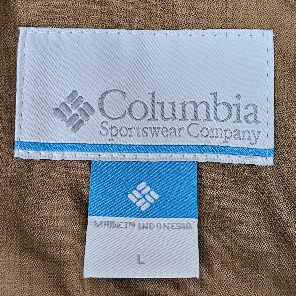 MENS Columbia Leif Trail Parka LARGE BROWN DELTA - Picture 15 of 16